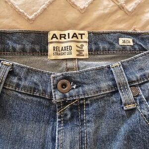 Ariat Men's Blue Relaxed Straight Leg Jeans